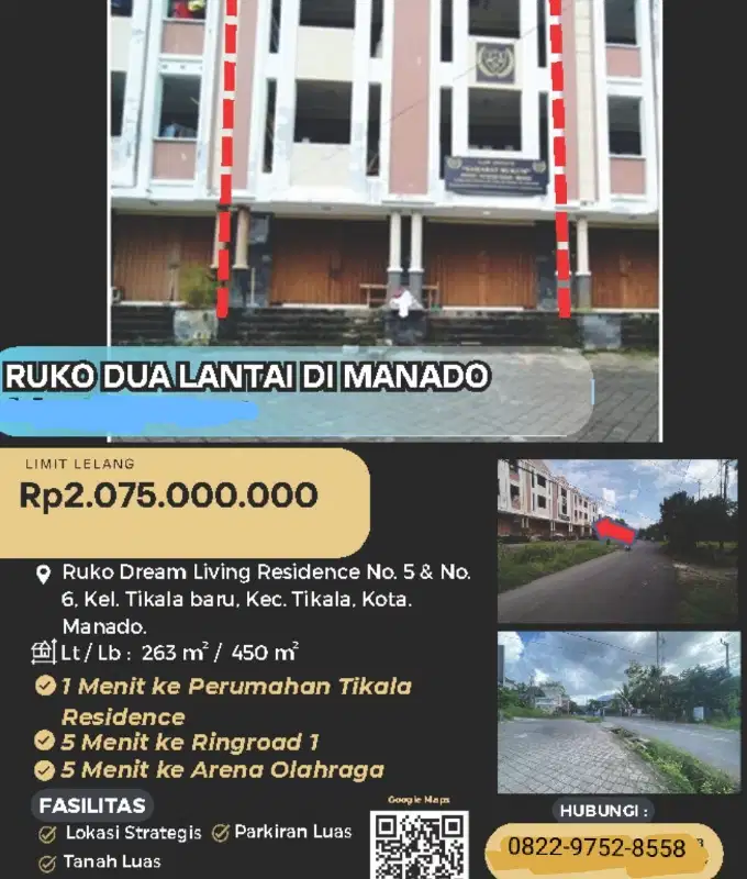 jual murah ruko