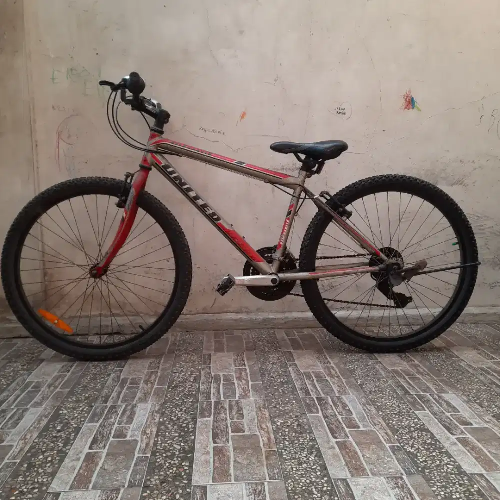 Sepeda United Miami Red/Gray Nego