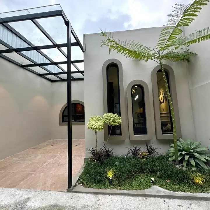 Rumah Suasana Villa Siap Huni di Ngaglik Sleman - Full Furnished