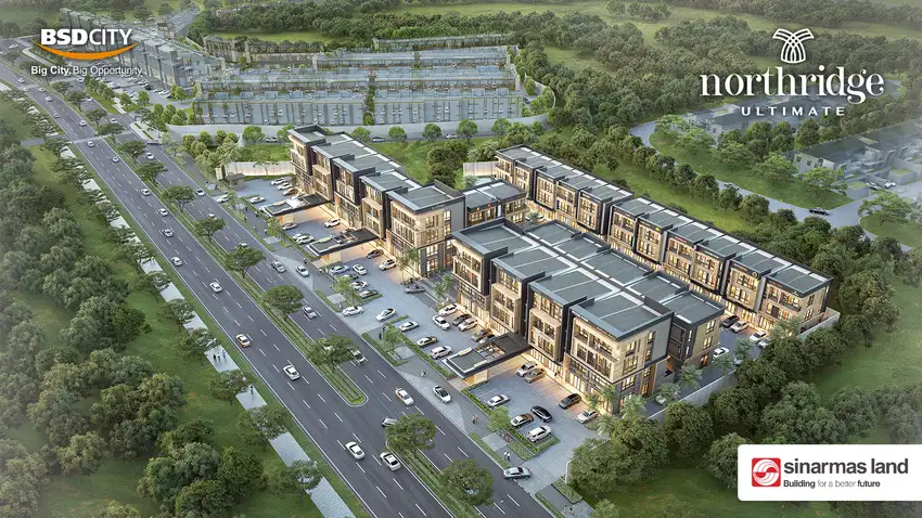 Ruko Northridge Ultimate BSD Paling Strategis di BSD Promo Dp 0