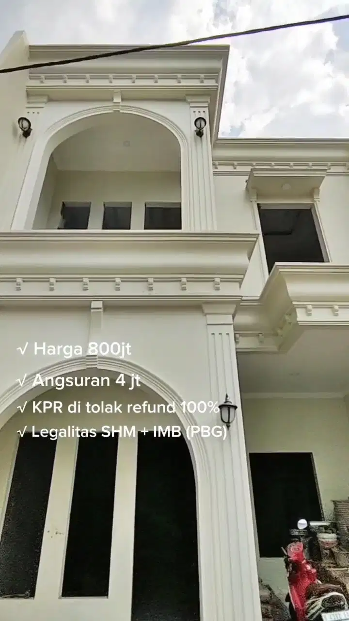 RUMAH  DEPOK KALI MULYA READY STOK