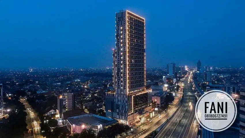 For sale office 3 unit gandeng di SOHO Pancoran dengan harga murah