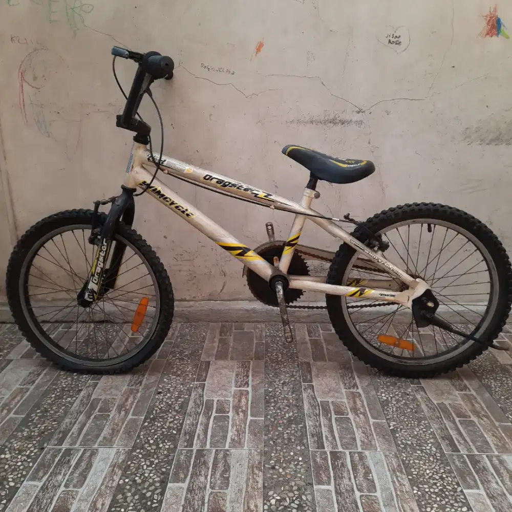 Wimcycle Dragster BMX White Nego