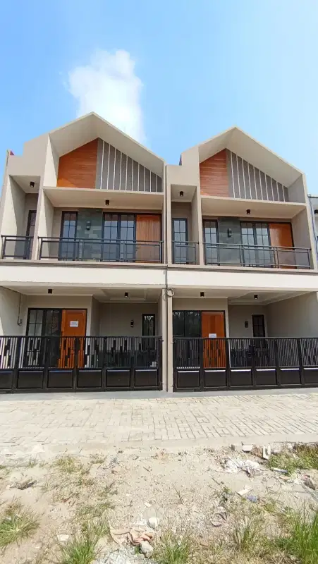 Rumah 2 lantai scandinavian ready stock siap huni