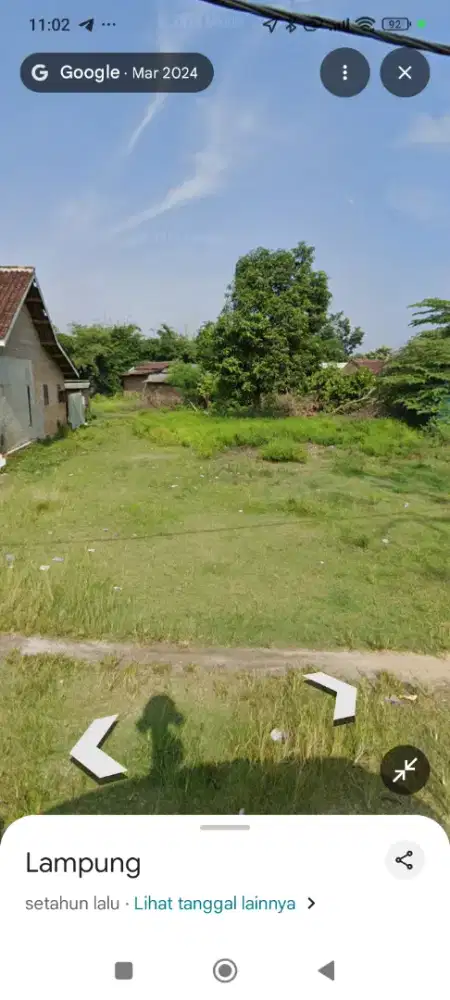 Jual tanah natar belakang bandara