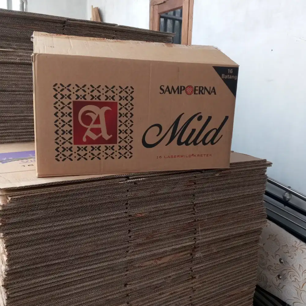 kardus rokok mild 16