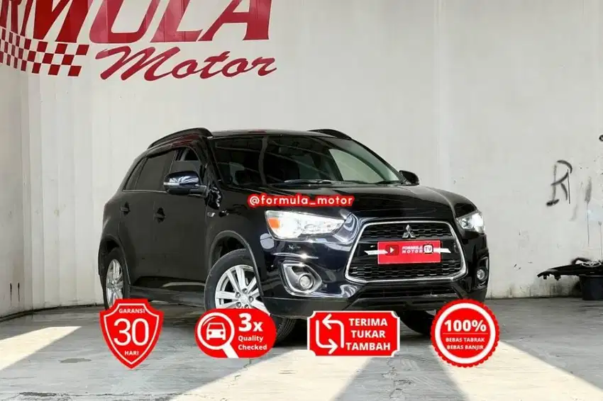 Mitsubishi Outlander 2.0 PX Matic 2015 hitam sport AT DP minim 16 juta