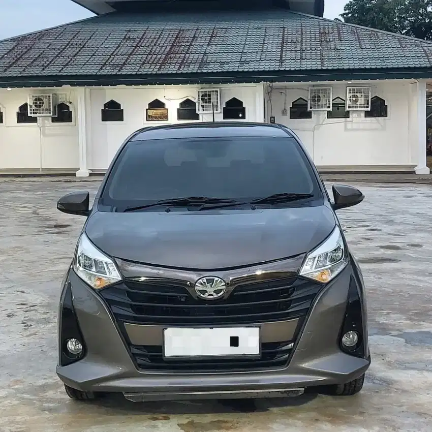 ISTIMEWA!!TOYOTA CALYA 1.2 G AUTOMATIC THN 2021 BROWN CAPPUCINO