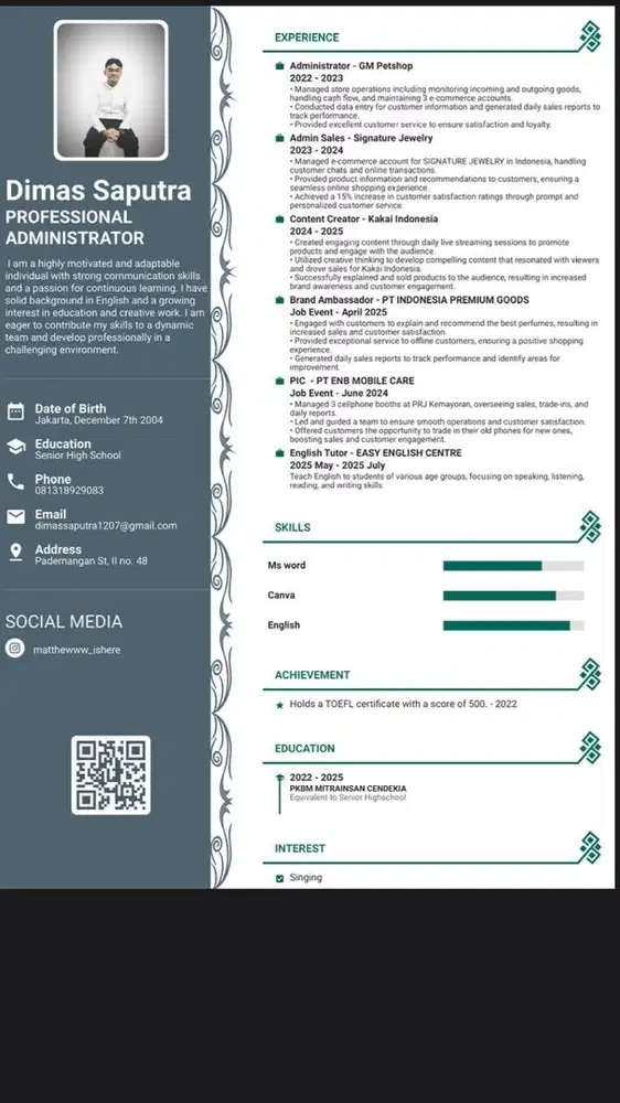 Looking for full time job