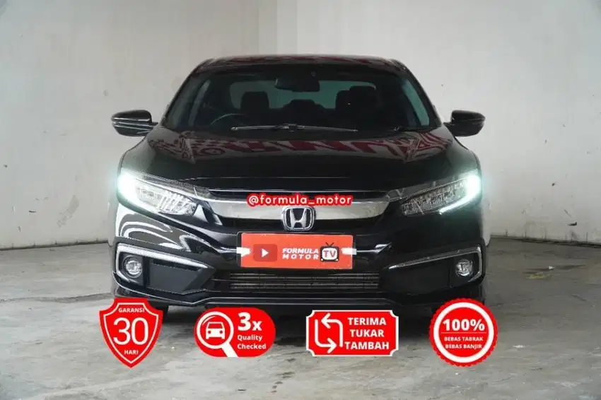 Honda Civic 1.5 ES Matic AT 2019 hitam DP minim 22 juta