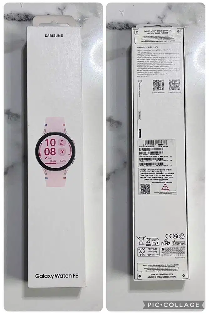 [Second 1 hari] Samsung Galaxy Watch FE warna Pink