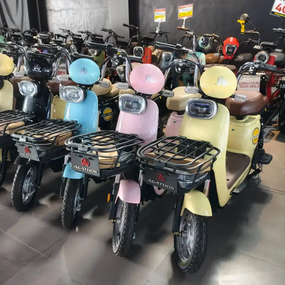 SEPEDA LISTRIK READY BANYAK STOK DAN DI JUAL NEGO HINGGA DEAL