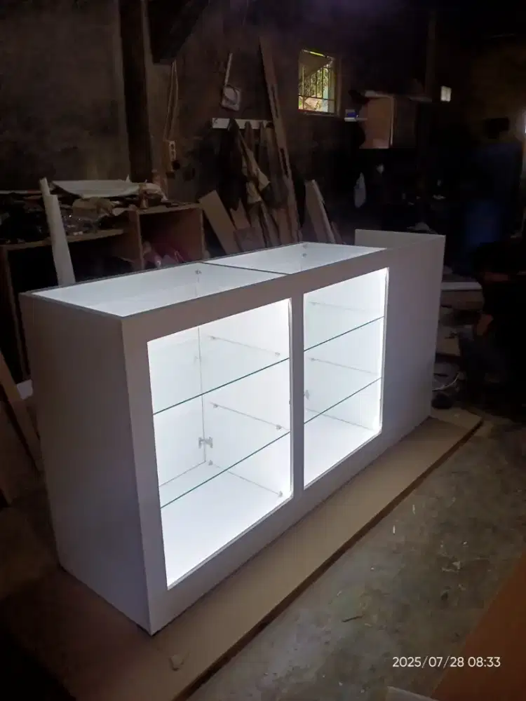 MEJA MASIR KONTER MEJA ETALASE BEST SELLER