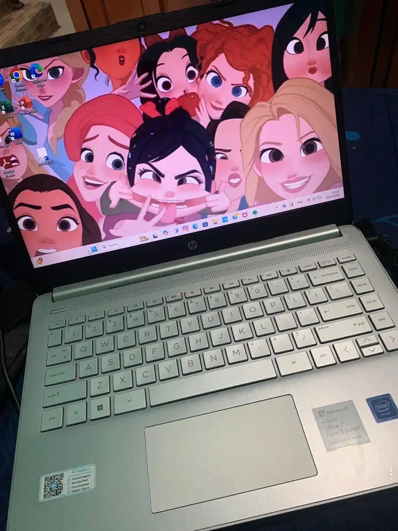 Laptop :  HP LAPTOP 14-s dq0xxx Full Set Ori
