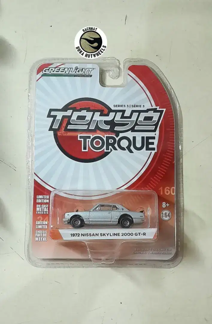 Greenlight 1972 Nissan Skyline 2000 GT-R Diecast RBH