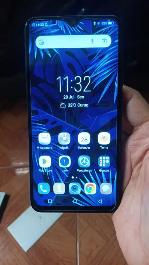 Lcd Frame + Backdoor Ori Agwin Vivo Y93