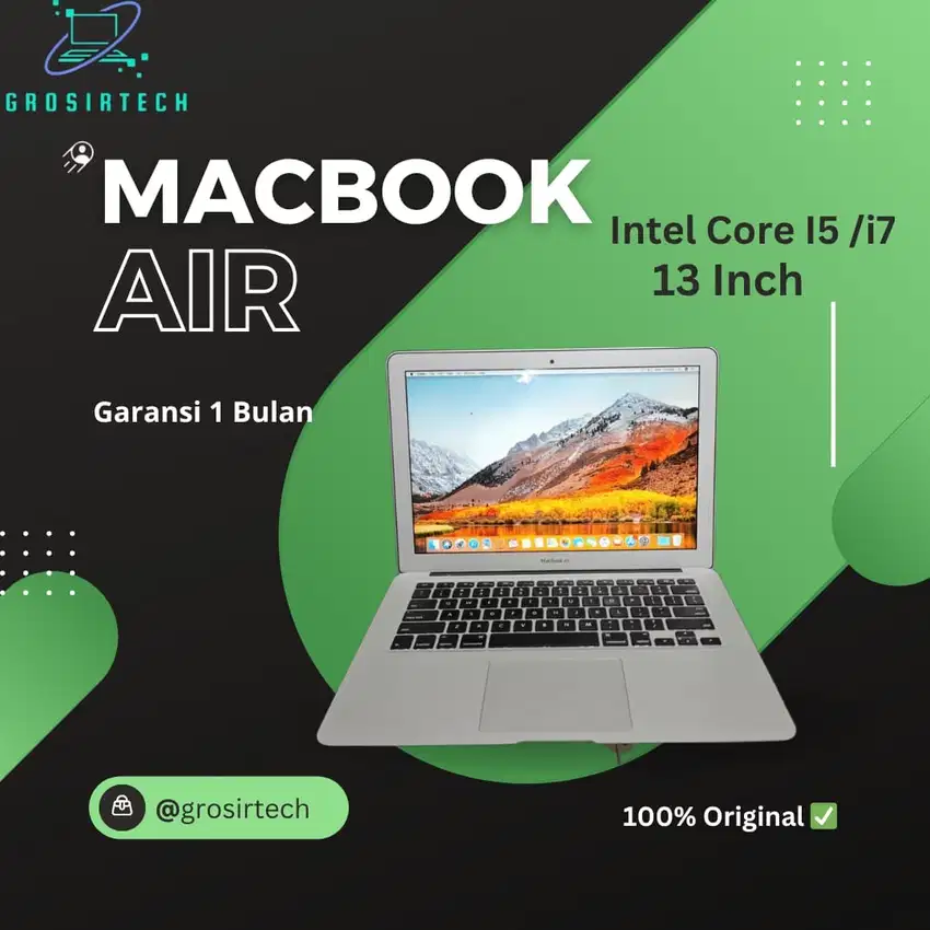 MacBook Air 2015 13 inch Intel Core i5 RAM 8 GB SSD128 GB