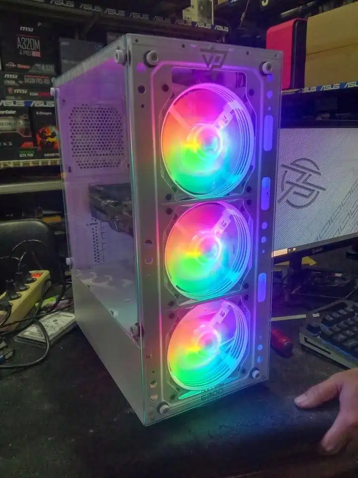 pc game edit core i3 10100f + vga rx 580 4gb gddr5