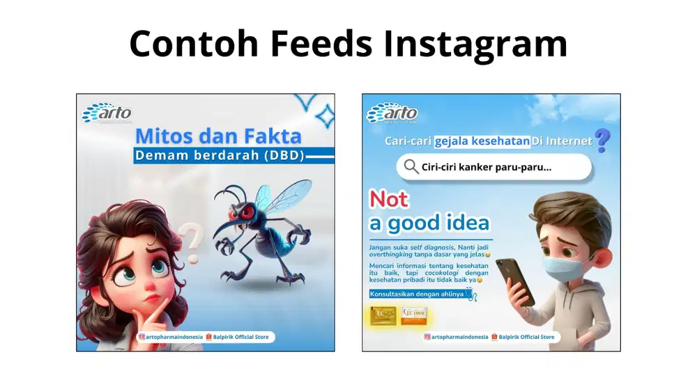 Jasa Desain Feed Instagram & Admin Sosmed Cocok Buat UMKM & Bisnis
