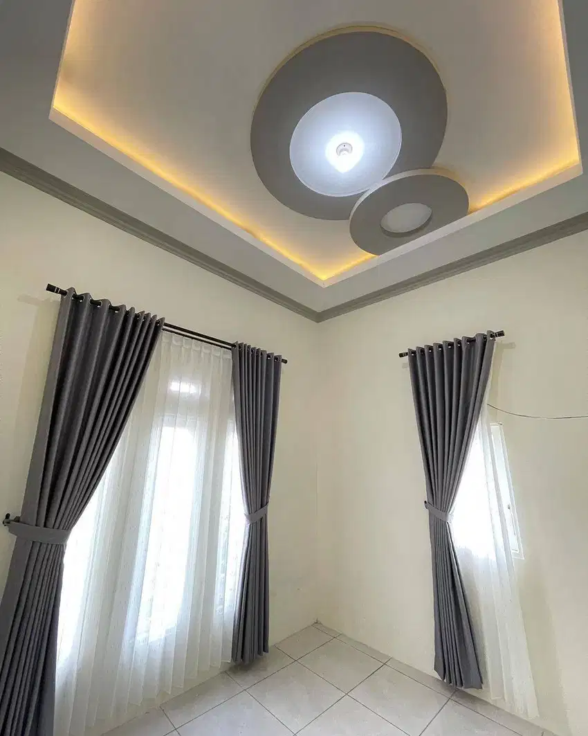 Menjual Gorden Blackout Pasang Skat Klinik Hordeng Gordyn Vitrase