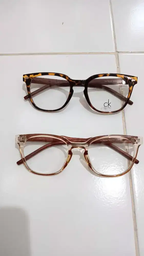 Menjual frame model kayu + lensa sv anti radiasi