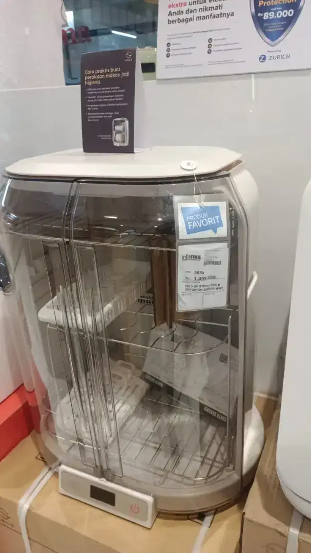 KELS UV STERILIZER DISH DRYER