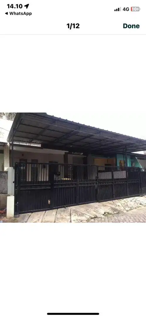 Disewakan Rumah Siap Huni Bebas Banjir Dekat Mall Lagoon Bekasi