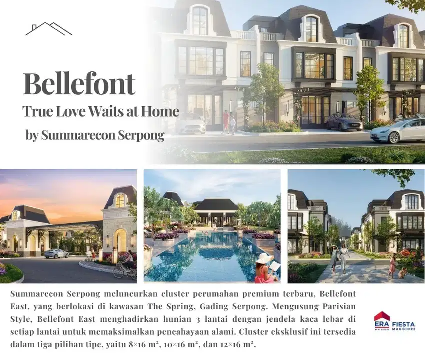 New launching Bellefont by Summarecon Serpong