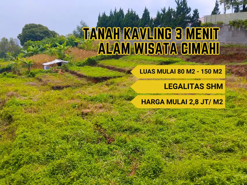 Penawaran Perdana! Kapling Perumahan 100-an m2 di Jl. Kolonel Masturi