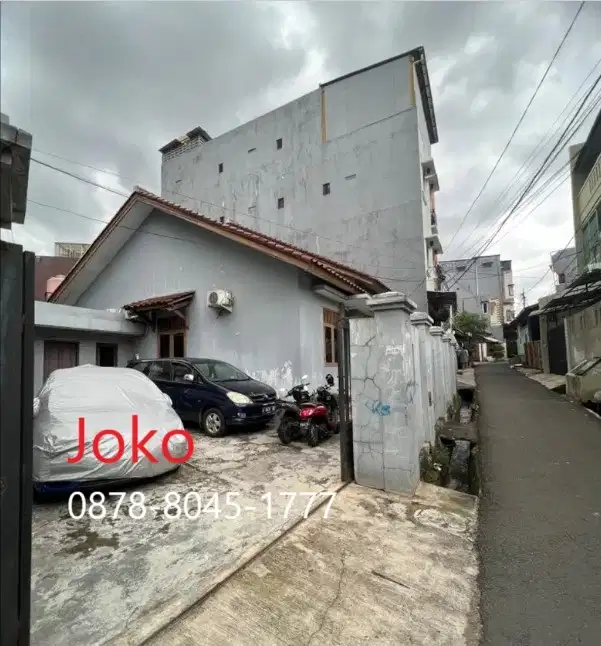 Rumah Kosan 8 Kamar Hitung Tanah di Jl. Kebon Kacang, Tanah Abang