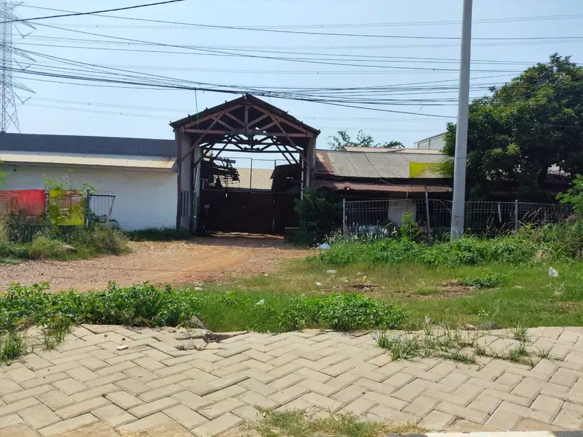 Tanah Dijual Jalan Raya Narogong lokasi strategis