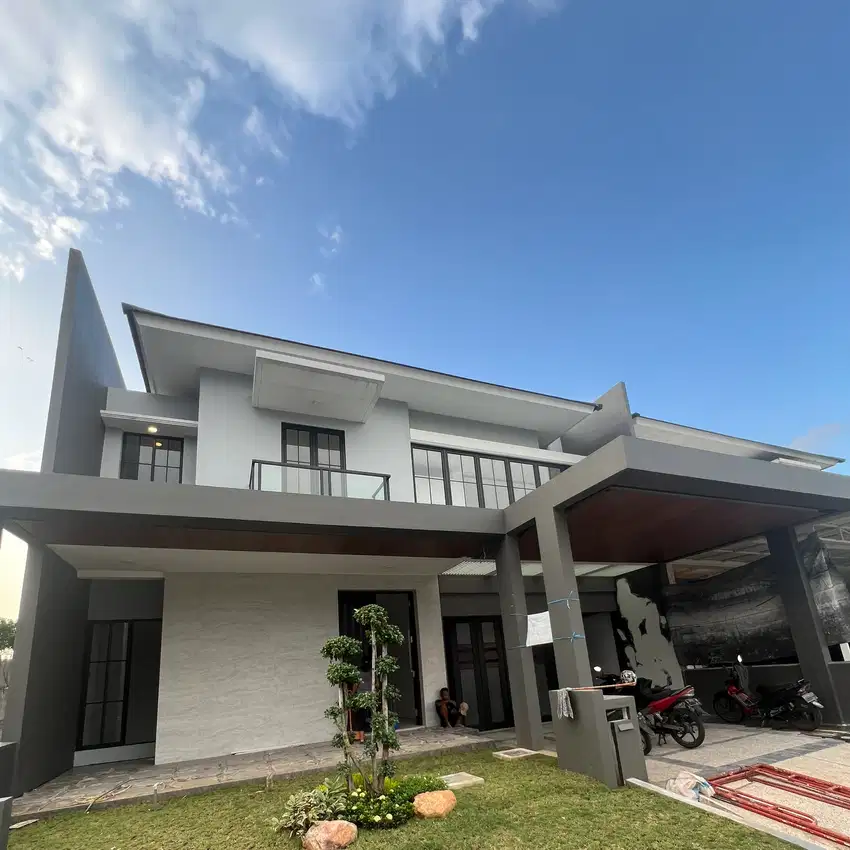 rumah cantik minimalis royal residence dekat graha famili