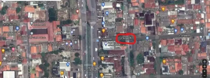Keon Jeruk dalam Komplek bebas banjir