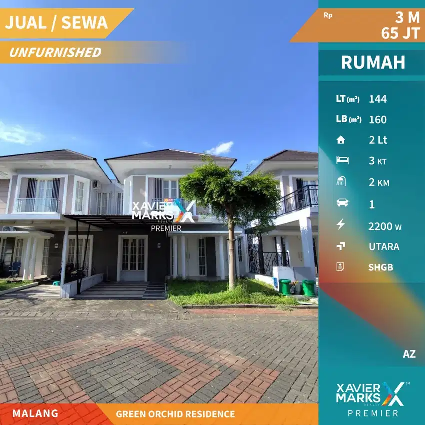 Dijual Rumah Minimalis Di Green Orchid Residence Lowokwaru Malang(628)