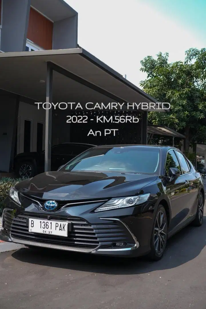 Jual toyota camry hybrid 2022