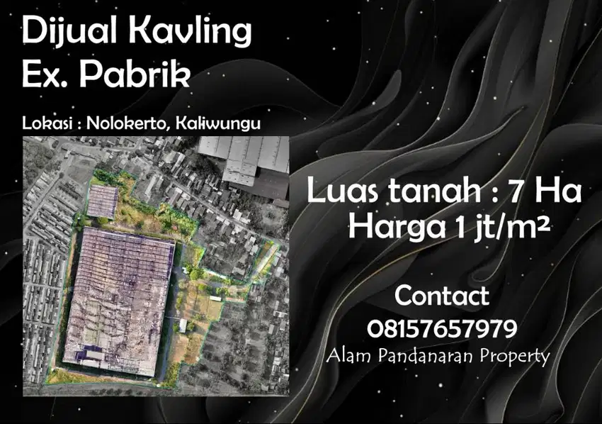 Dijual Lahan 7 Hektare Nolokerto Kaliwungu