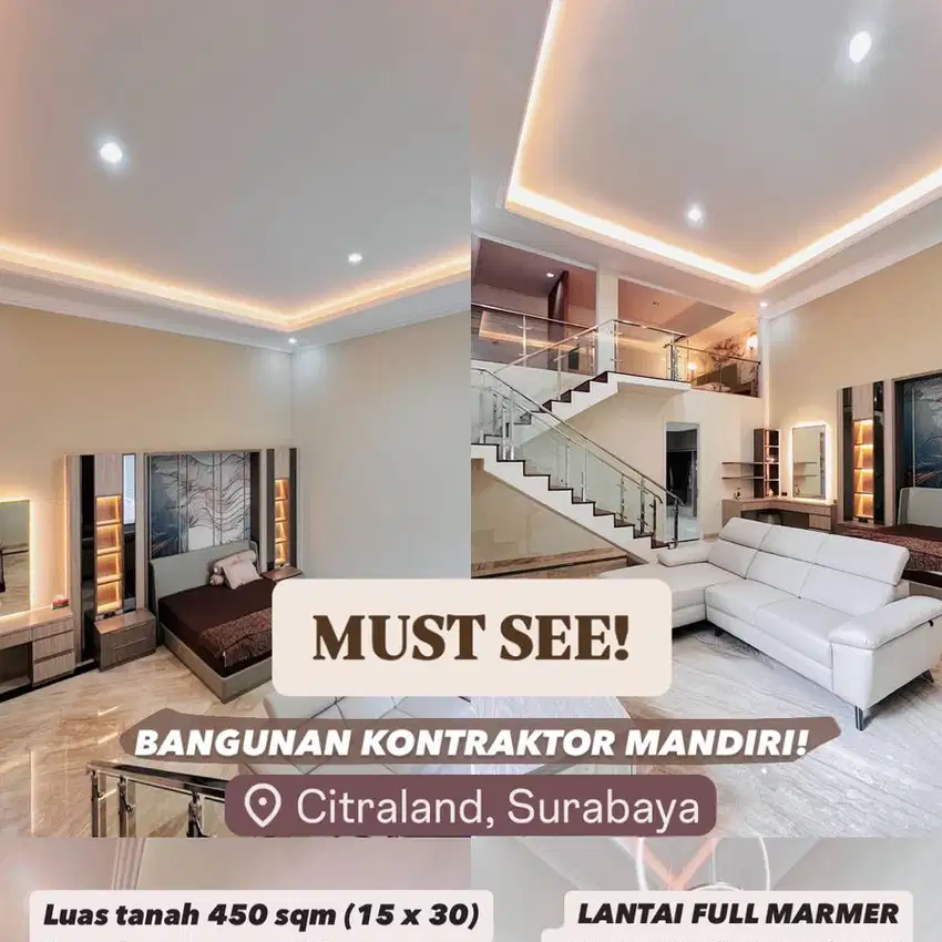 Rumah mewah Citraland Bukit Golf cluster Somerset