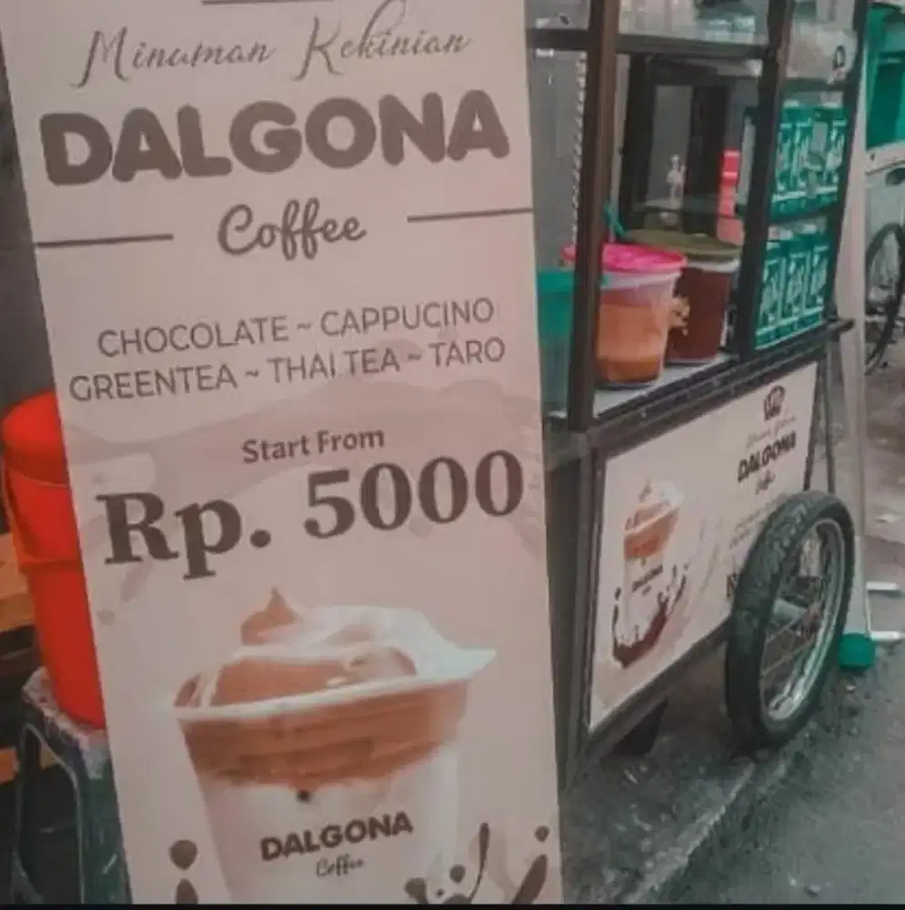 Jual Gerobak bisa untuk usaha apa saja bisa