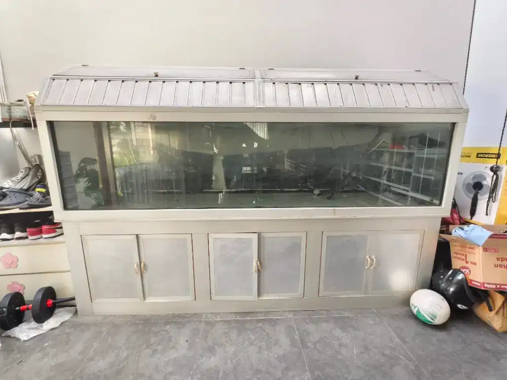 Jual Aquarium alumunium besar & panjang