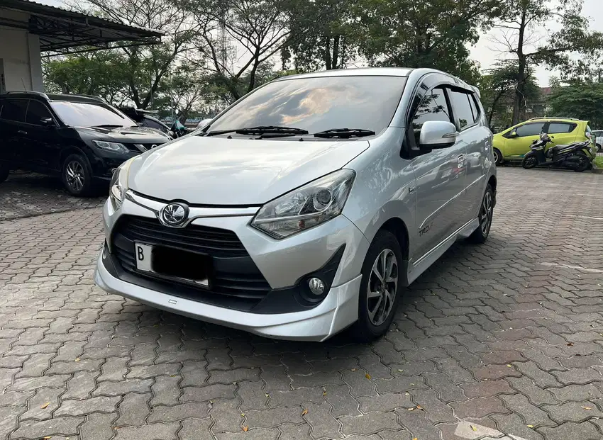 Toyota Agya G TRD AT 2017 Silver Termurah Istimewa