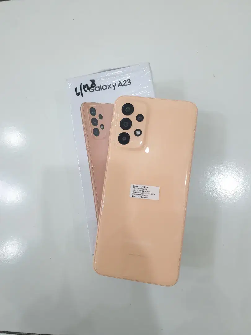 Samsung A23 4G 6/128 mulus lengkap