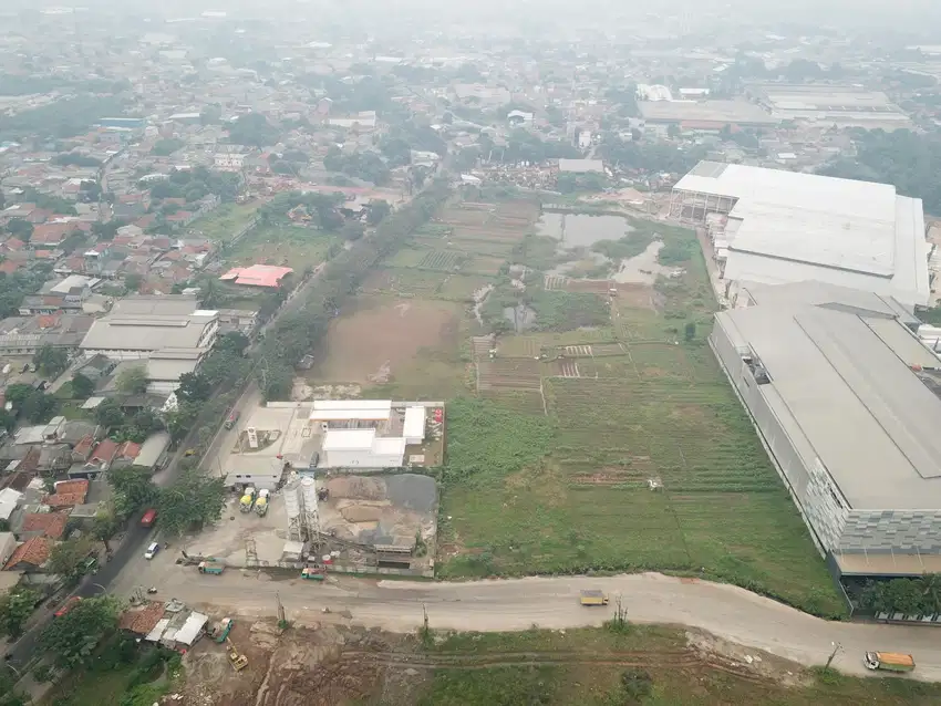 TANAH DIJUAL UNTUK INDUSTRI DAN KOMERSIL (samping shell cipendawa)