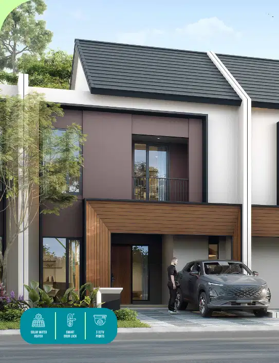 Cluster Vola Rumah 2 Lantai Tipe 8x14 (Lamda) Alam Sutera Harga 2,5M