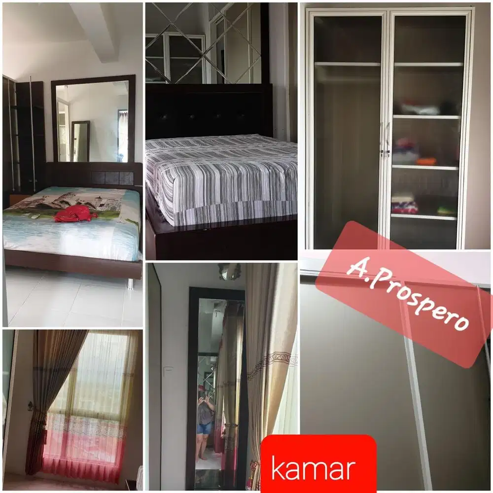 DISEWAKAN APARTEMEN PROSPERO BULANAN