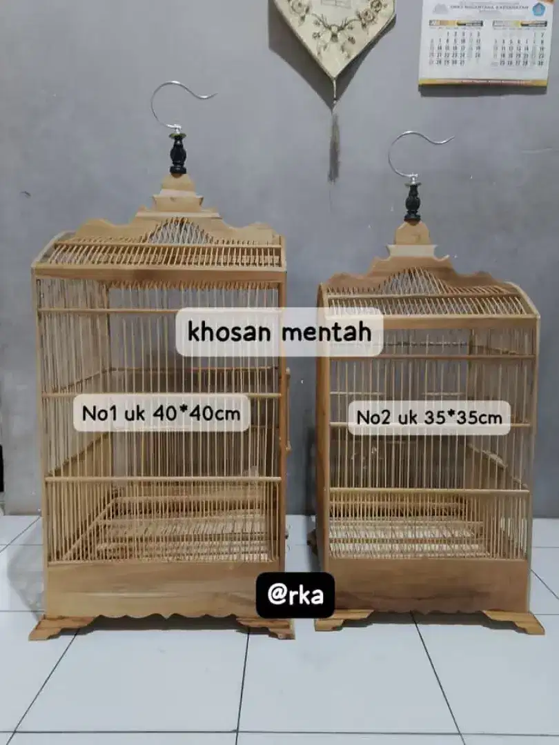 sangkar khosan mentahan no 1&2