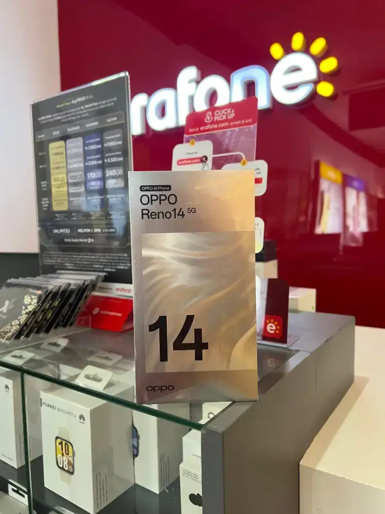 OPPO RENO 14 5G 8/256(NEW) BISA CICILAN DP BUNGA 0%