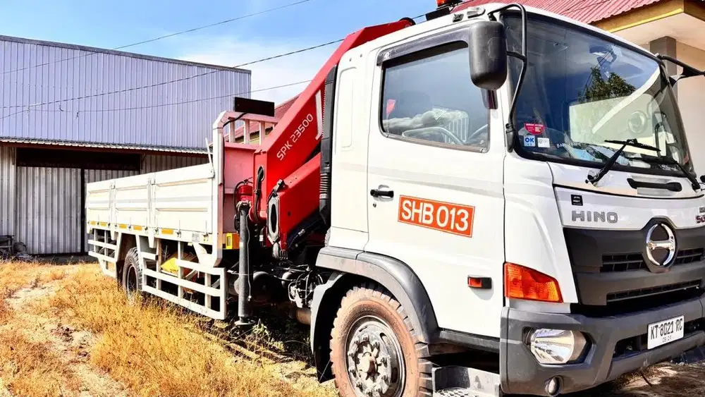 Sewa HIAB Crane Kapasitas 10 Ton