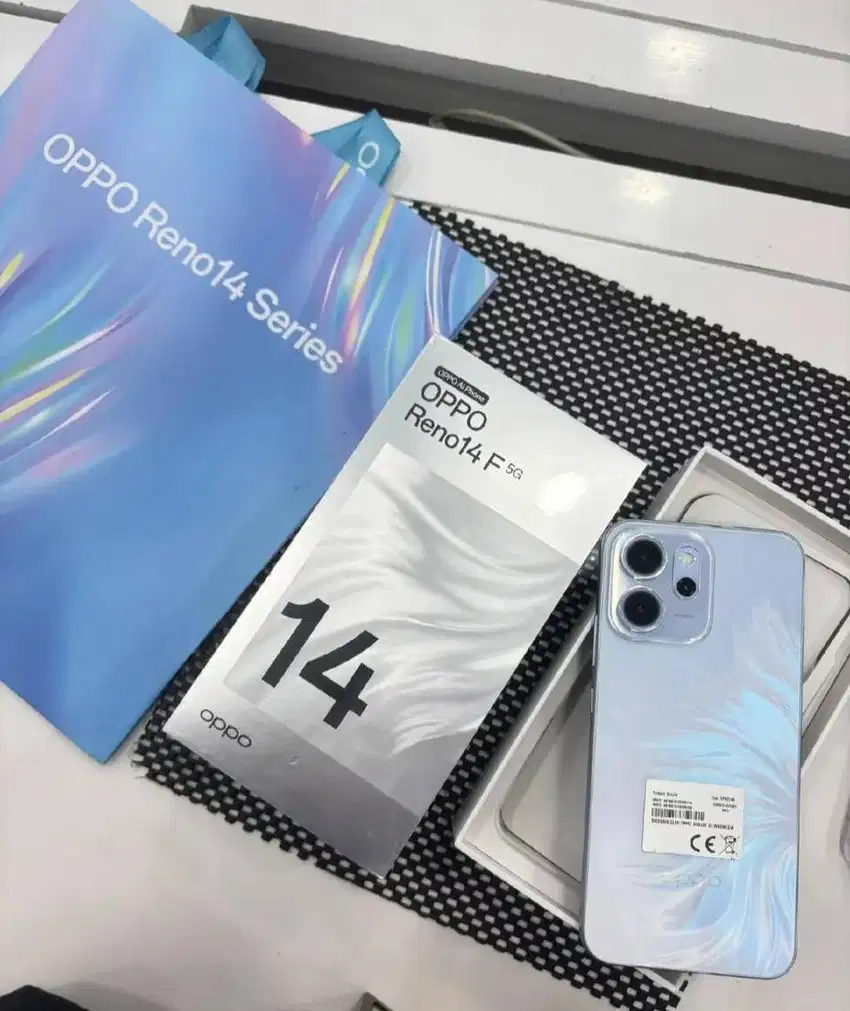 OPPO Reno14 F 5G 12+256GB promo kredit cukup KTP ACC mudah tanpa DP