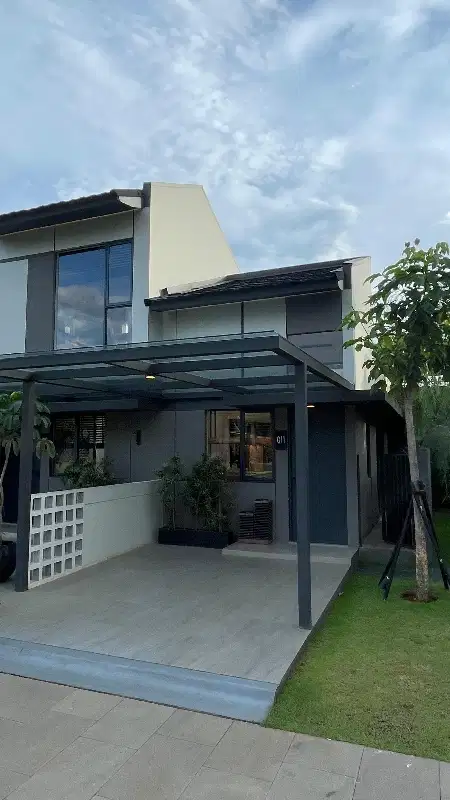 Rumah minimalis 1 kamar tidur cock untuk investasi juga