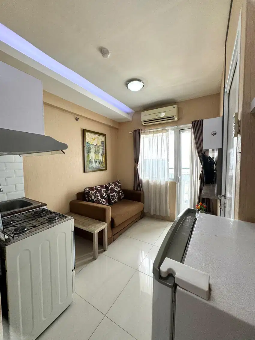 Sewa murah apartemen Green Pramuka 2 Bedroom full furnish, Free IPL